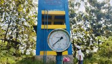 Caption: Proyek Pamsimas TA 2023 yang dikerjakan oleh Pokmas Tambelangan Asri di Desa Tambelangan (Sumber Foto: Pilar Pos)