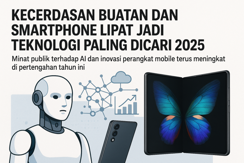 Minat publik terhadap AI dan inovasi perangkat mobile terus meningkat di pertengahan tahun ini.