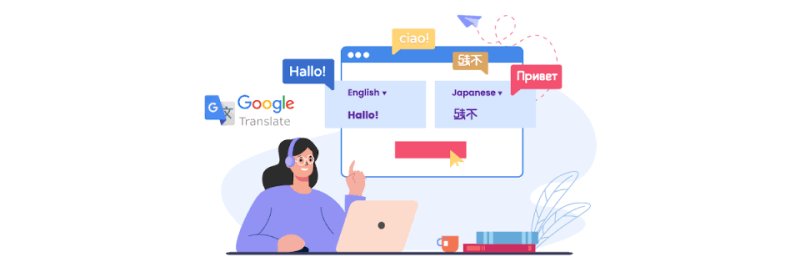 Gambar ilustrasi translate yang aman dan akurat tanpa aplikasi.