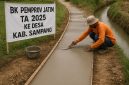 Caption: Ilustrasi pekerjaan proyek fisik (Sumber: Agus Junaidi/Pilar Pos)