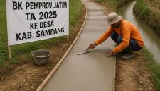 Caption: Ilustrasi pekerjaan proyek fisik (Sumber: Agus Junaidi/Pilar Pos)