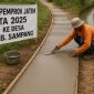 Caption: Ilustrasi pekerjaan proyek fisik (Sumber Foto: Agus Junaidi/Pilar Pos)