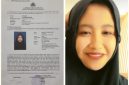 Caption: Foto surat laporan orang hilang ke Polres Pamekasan dan Foto orang hilang yang dicari diduga bekerja sebagai ART di wilayah Surabaya