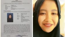 Caption: Foto surat laporan orang hilang ke Polres Pamekasan dan Foto orang hilang yang dicari diduga bekerja sebagai ART di wilayah Surabaya