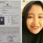 Caption: Foto surat laporan orang hilang ke Polres Pamekasan dan Foto orang hilang yang dicari diduga bekerja sebagai ART di wilayah Surabaya