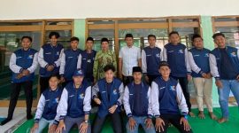 Mahasiswa STAI Al-Khairat Pamekasan pada PKN Posko 09 Desa Plakpak Kecamatan Pagentenan Kabupaten Pamekasan. 