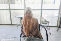 Caption: Siti Farida, Ketua MDW Sampang (Sumber Foto: Agus Junaidi/Pilar Pos)