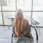 Caption: Siti Farida, Ketua MDW Sampang (Sumber Foto: Agus Junaidi/Pilar Pos)