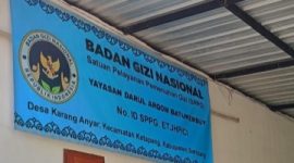 Caption: SPPG MBG Desa Karang Anyar (Sumber Foto: dok/Pilar Pos)