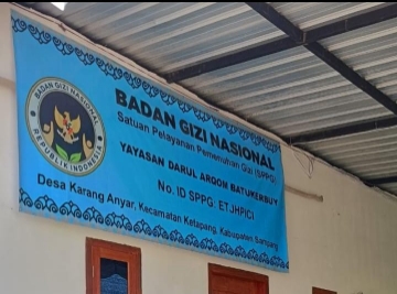 Caption: SPPG MBG Desa Karang Anyar (Sumber Foto: dok/Pilar Pos)