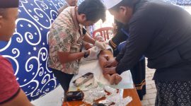 Foto Pilar Pos. Kegiatan Sunnatan Massal Gratis sebanyak 12 anak, Sabtu, 13/09/2025.