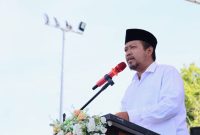 Caption: Mahfudz, Wabup Kabupaten Sampang (Sumber Foto: dok/Pilar Pos)