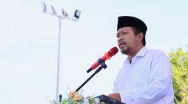 Caption: Mahfudz, Wabup Kabupaten Sampang (Sumber Foto: dok/Pilar Pos)