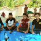 Foto Pilarpos. Suami Korban Inisial H saat dikunjungi Ormas MADAS Pamekasan, di rumahnya Desa Candi Burung Kecamatan Proppo Kabupaten Pamekasan, Sabtu, 4/10/2025.