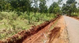 Foto Asli Pilarpos, Lokasi proyek pelebaran Jalan Bulangan Barat - Tlagah. 