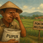 Caption: Ilustrasi Petani dan Pupuk