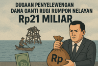 Caption: Foto ilustrasi dugaan penyelewengan dana ganti rumpon nelayan