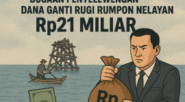 Caption: Foto ilustrasi dugaan penyelewengan dana ganti rumpon nelayan