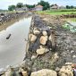 Caption: Kondisi Proyek Pemeliharaan Saluran Sekunder di Desa Pangelen Sampang yang Dikerjakan Oleh CV Birza Utama (Sumber Foto: Agus Junaidi/Pilar Pos)