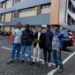Caption: Ali Topan, Kuasa Hukum (Tengah) Bersama Beberapa Perwakilan Nelayan Pantura Saat Berada di Polda Jatim (Sumber Foto: dok/Pilar Pos)