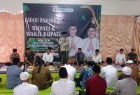Safari Ramadhan, Bupati dan Wakil Bupati Pamekasan di Aula Pendopo Kecamatan Batumarmar Kabupaten Pamekasan, Jum'at, 27/02/2026.