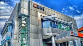 Caption: Kantor BNI (Sumber Foto: dok/Pilar Pos)