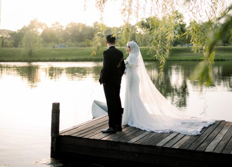 Caption: Calon Pengantin Lailatul Rofiah dan Suhdi Saat Melaksanakan Prewedding (Sumber Foto: dok/Pilar Pos)