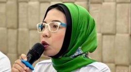 Caption: Kepala Biro Hukum dan Humas Badan Gizi Nasional, Khairul Hidayati (Sumber Foto: Mat Jauzi, Ketik.com/dok Pilar Pos)