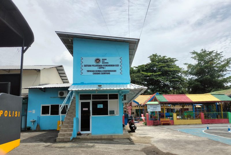 Caption: SPPG Polres Sampang Yang Ada di Wilayah Polsek Sampang Kota (Sumber Foto: Agus Junaidi/Pilar Pos)