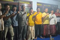Jajaran DPC Partai Hanura Kabupaten Pamekasan saat berkunjung ke Kantor Sekretariat PAC Hanura Kecamatan Pasean, Jumat, 03/04/2026.