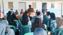 H. Sarwo Edy Wibowo, S. Kep. Ns MM. Menyampaikan jika dalam pelaksanaan kegiatan pengobatan gratis, di SPPG Bindang. Sabtu, 11/04/2026.