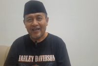 Kuasa hukum korban, Supriyono, saat memberikan keterangan terkait perkembangan kasus Haji Latif di Pamekasan.