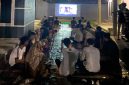 Kegiatan nonton bareng (nobar) video dokumenter *Pesta Babi* pada Selasa malam (malam Rabu) pukul 19.00. Wib. 