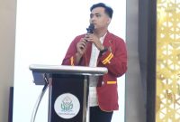Caption: Muhammad Gufron, Ketua DEMA UIN Madura (Sumber Foto: Ridho/Pilar Pos)