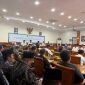 Caption: Perwakilan Nelayan Pantura Sampang Saat Menghadiri Undangan Sosialisasi SKK Migas Jabanusa di Aula Pemkab Sampang (Sumber Foto: Agus Junaidi/Pilar Pos)