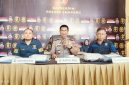 Caption: Polres Sampang Saat Pers Rilis Ungkap Kasus Dugaan Pencabulan Gadis Dibawah Umur (Sumber Foto: Agus Junaidi/Pilar Pos)