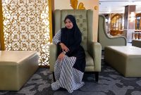 Caption: Siti Farida, Ketua MDW Sampang (Sumber Foto: Siti Farida For Pilar Pos)