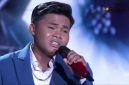Caption: Ari Adriansyah, Asal Kabupaten Sampang Saat Tampil di Top 42 Group 1 (Sumber Foto: Screenshot Video Siaran TV Nasional Indosiar Penampilan Ari Ari Adriansyah/dok Pilar Pos)
