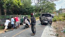 Caption: Kondisi Kendaraan Akibat Lakalantas di Ambunten (Sumber Foto: Agus Junaidi/Pilar Pos)