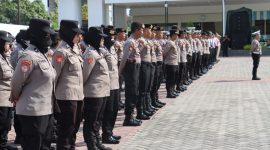Peringati Hari Lalu Lintas Bhayangkara ke-71, Kapolres Pamekasan Tekankan Paradigma KARIB dan Polantas Humanis. Selasa, 22/09/2026.