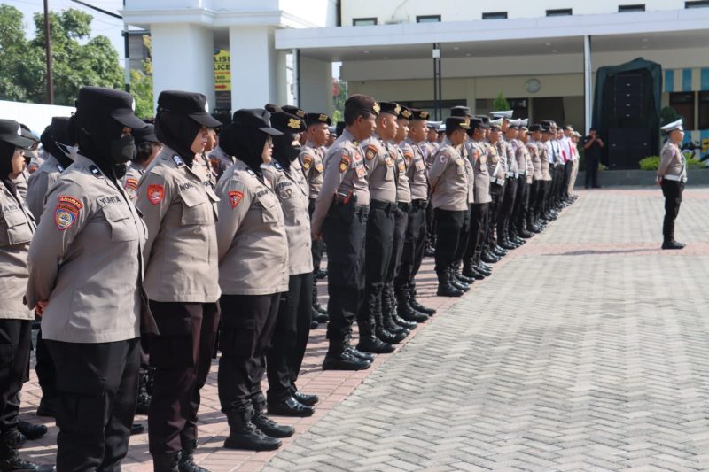 Peringati Hari Lalu Lintas Bhayangkara ke-71, Kapolres Pamekasan Tekankan Paradigma KARIB dan Polantas Humanis. Selasa, 22/09/2026.