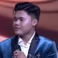 Caption: Ari Adriansyah D'Academy 8 saat usai penampilan di Top 17 Result (Sumber Foto: Screenshot video siaran langsung di TV Indosiar/dok Pilar Pos)