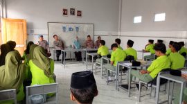 Kepolisian Sektor (Polsek) Tlanakan jajaran Polres Pamekasan menggelar kegiatan sosialisasi rekrutmen calon siswa-siswi SMA Kemala Taruna Bhayangkara Tahun Ajaran 2027/2028.