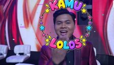 Caption: Screenshot Video di Siaran Langsung TV Nasional Indosiar saat Ari Adriansyah dinyatakan Lolos ke Babak Top 17 D'Academy 8 Indosiar (Sumber Foto: dok Pilar Pos)