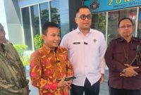 Penasihat hukum korban kekerasan seksual terhadap perempuan disabilitas berinisial S (46), Moch. Taufik, S.I.Kom SH, MH. Saat menjelaskan kepada wartawan. Rabu, 30/09/2026.
