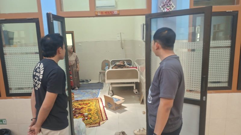 Jajaran Polres Pamekasan turun ke lokasi korban penganiayaan di kecamatan batumarmar Pamekasan. Senin, 4/10/2026.