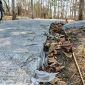 Caption: Kondisi Kerusakan Proyek Rabat Beton Dana Desa Gunung Eleh, Kecamatan Kedungdung (Sumber Foto: Agus Junaidi/Pilar Pos)
