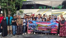 Rombongan Ormas Madas Nusantara goes to Jakarta, di perjalanan menuju lokasi. Sabtu, 24/10/2026.