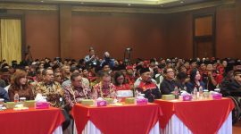 Gubernur DKI Jakarta jajaran tokoh nasional, di antaranya Wakil Ketua DPR RI, Dewan Pertimbangan Presiden (Wantimpres), serta Wakil Menteri Ketenagakerjaan RI. Hadir pula Ketua Umum DPP Madas Nusantara, Drs. Kanjeng Raden Yusuf Rizal, SH., SE., M.Si., serta mantan anggota DPR RI sekaligus Pembina DPP Madas Nusantara, Achmad Baidowi. Ballroom Pekan Raya Jakarta (PRJ) Kemayoran, Jakarta Pusat. Minggu, 25/10/2026.