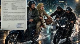 Foto ilustrasi Penjambretan yang terjadi di kawasan Jalan Demak Surabaya. 